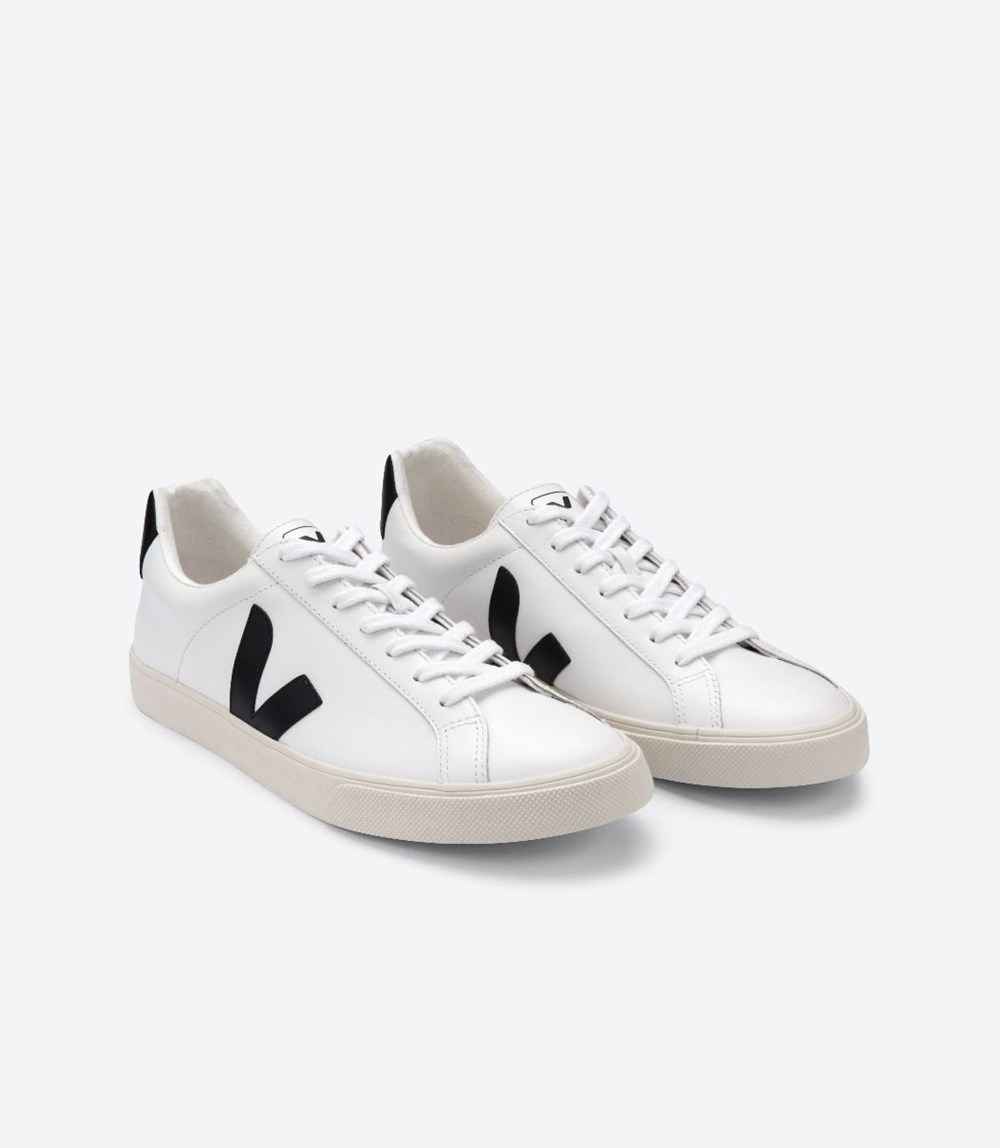 Veja Sneakers Barbati - Esplar Piele - Albi/Nigga - 7891302-NX